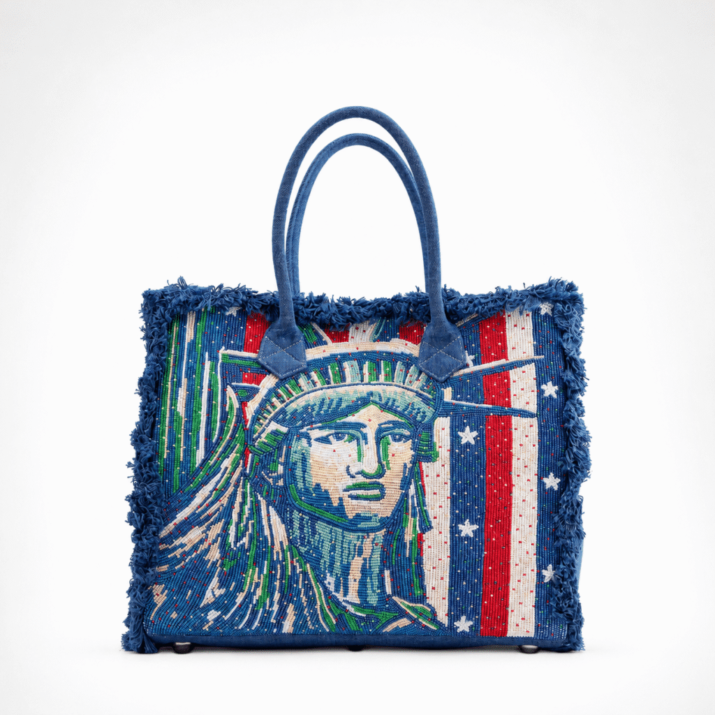 Double-D_Lady liberty_Serape-Bleu.